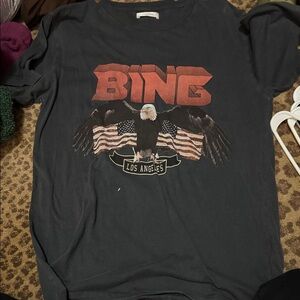 Anine Bing Classic Black Tee